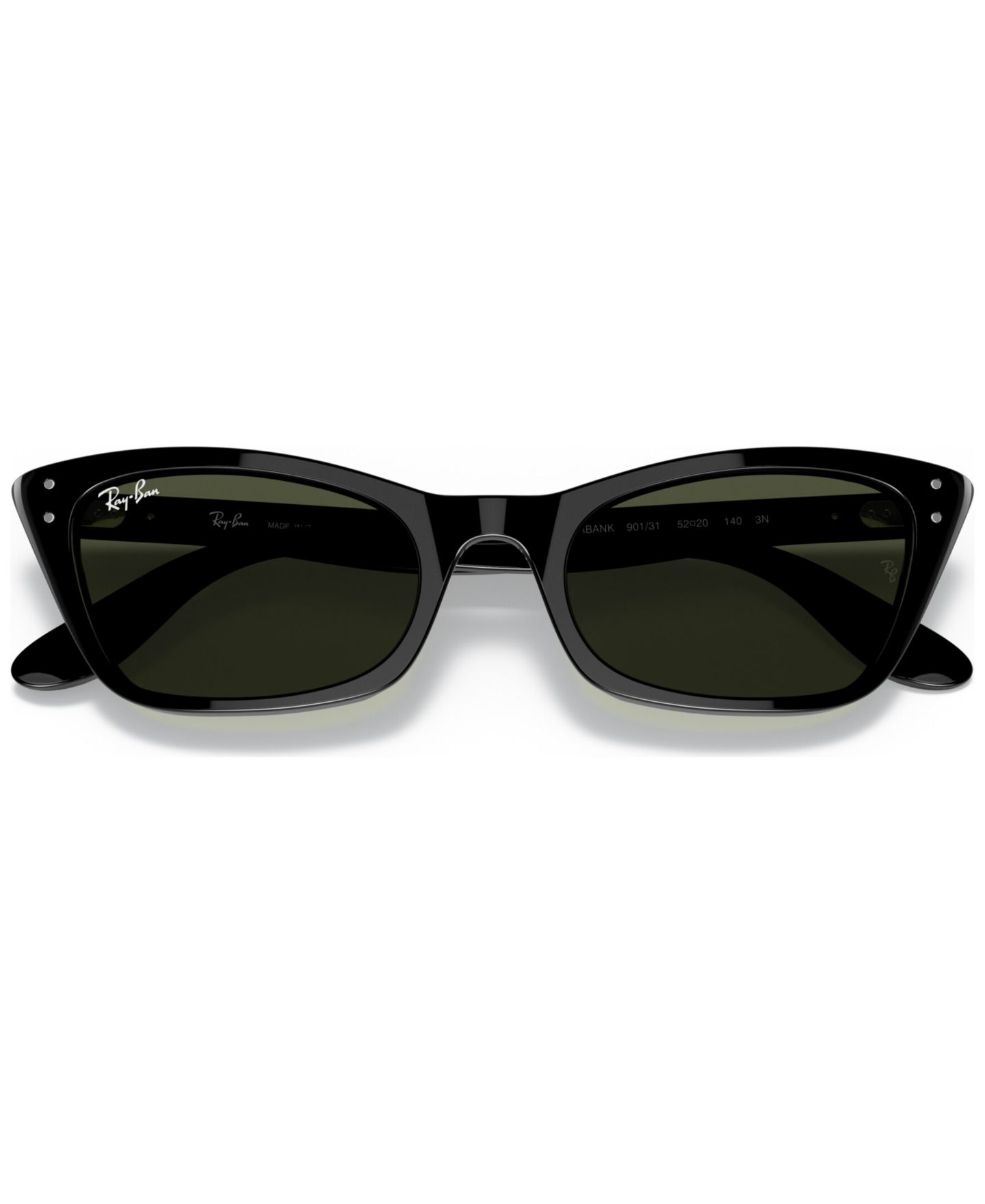 Женские солнцезащитные очки Ray-Ban Sunglasses, RB2299 Lady Burbank 52, цвет: Чёрный — фото 2