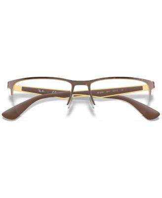 RX6335 Unisex Rectangle Eyeglasses