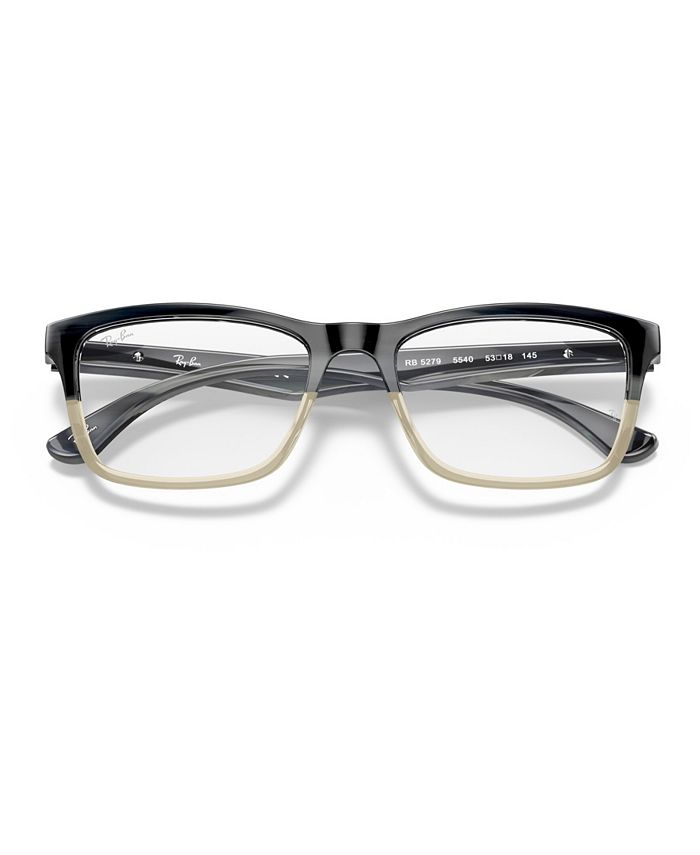 Ray-Ban RX5279 Unisex Square Eyeglasses - Macy's