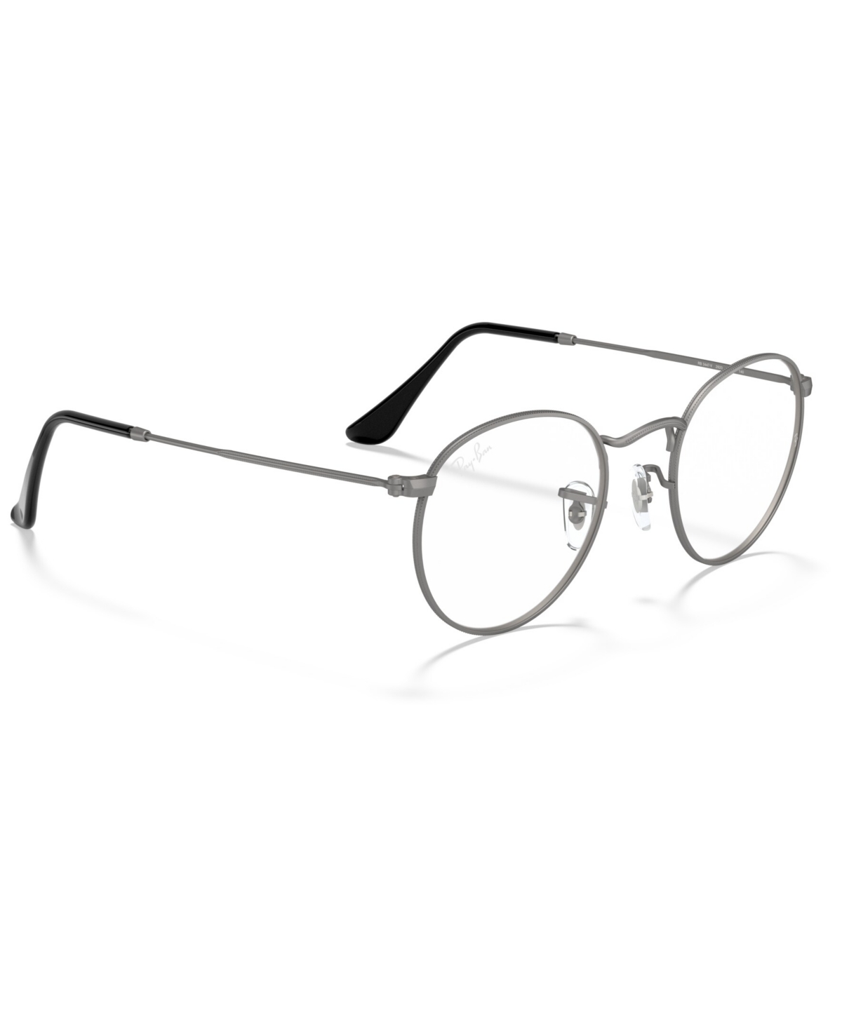 Ray Ban Rx3447v Unisex Round Eyeglasses In Tortoise