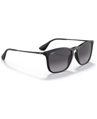 Unisex Low Bridge Fit Sunglasses, RB4187F CHRIS 54