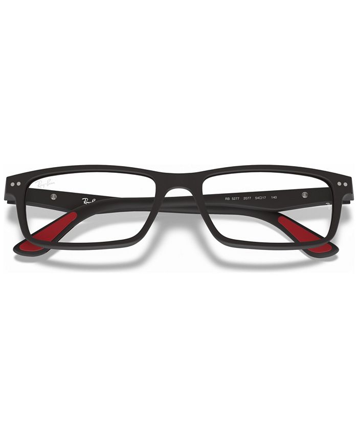 Ray Ban Rx5277 Unisex Rectangle Eyeglasses Macys