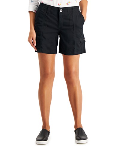 Hue Ultra-Soft Denim High Rise Bermuda Shorts - Macy's
