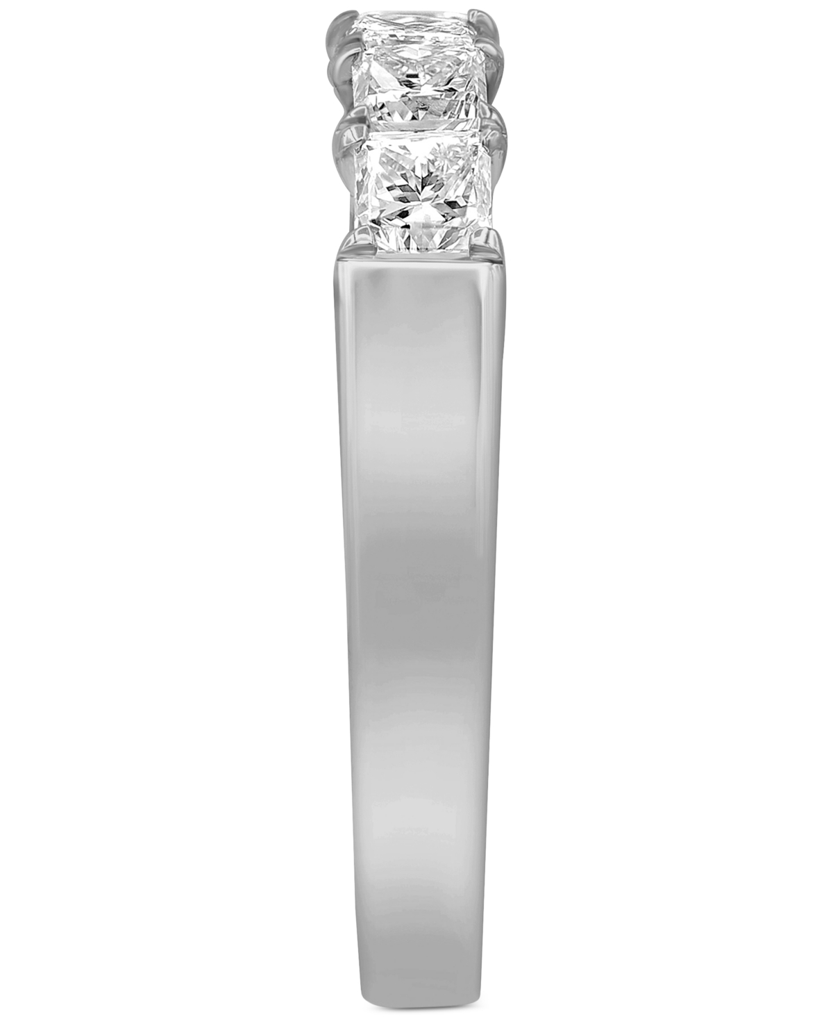 Diamond Princess Five Stone Band (1 ct. t.w.) in 14k- White Gold
