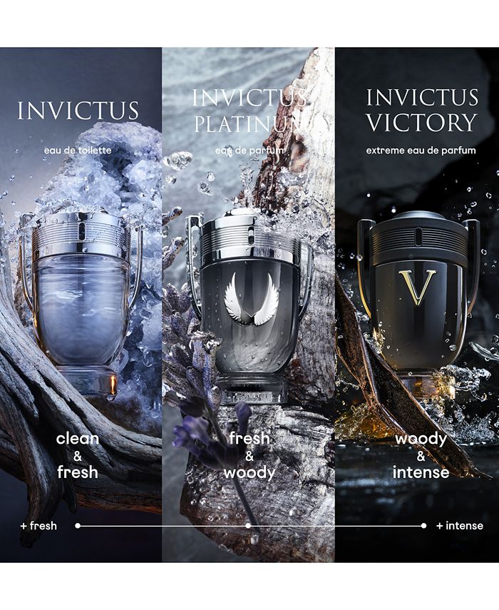 Paco Rabanne Men's 3Pc. Invictus Platinum Eau de Parfum Gift Set Macy's