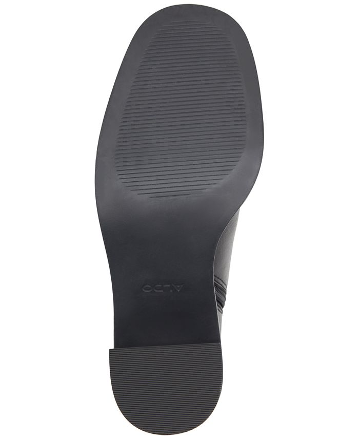 aldo block heel booties