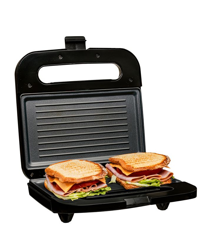 Sweet 750W Electric Sandwich Maker Mini Grill Toaster Kitchen Breakfast  Bread Machine
