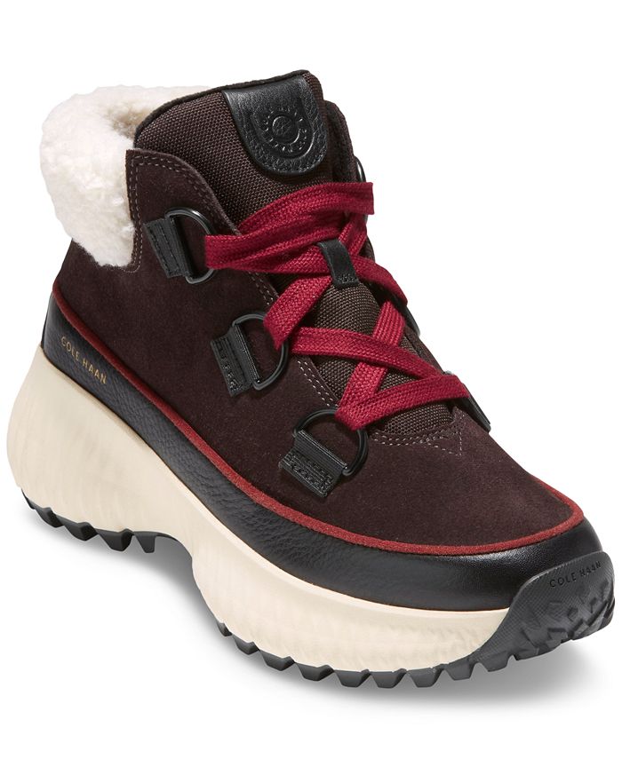 Perpetual the mall Compatible with Cole Haan Women's Zerogrand Flurry Lace-Up Hiker Boots & Reviews - Boots -  Shoes - Macy's