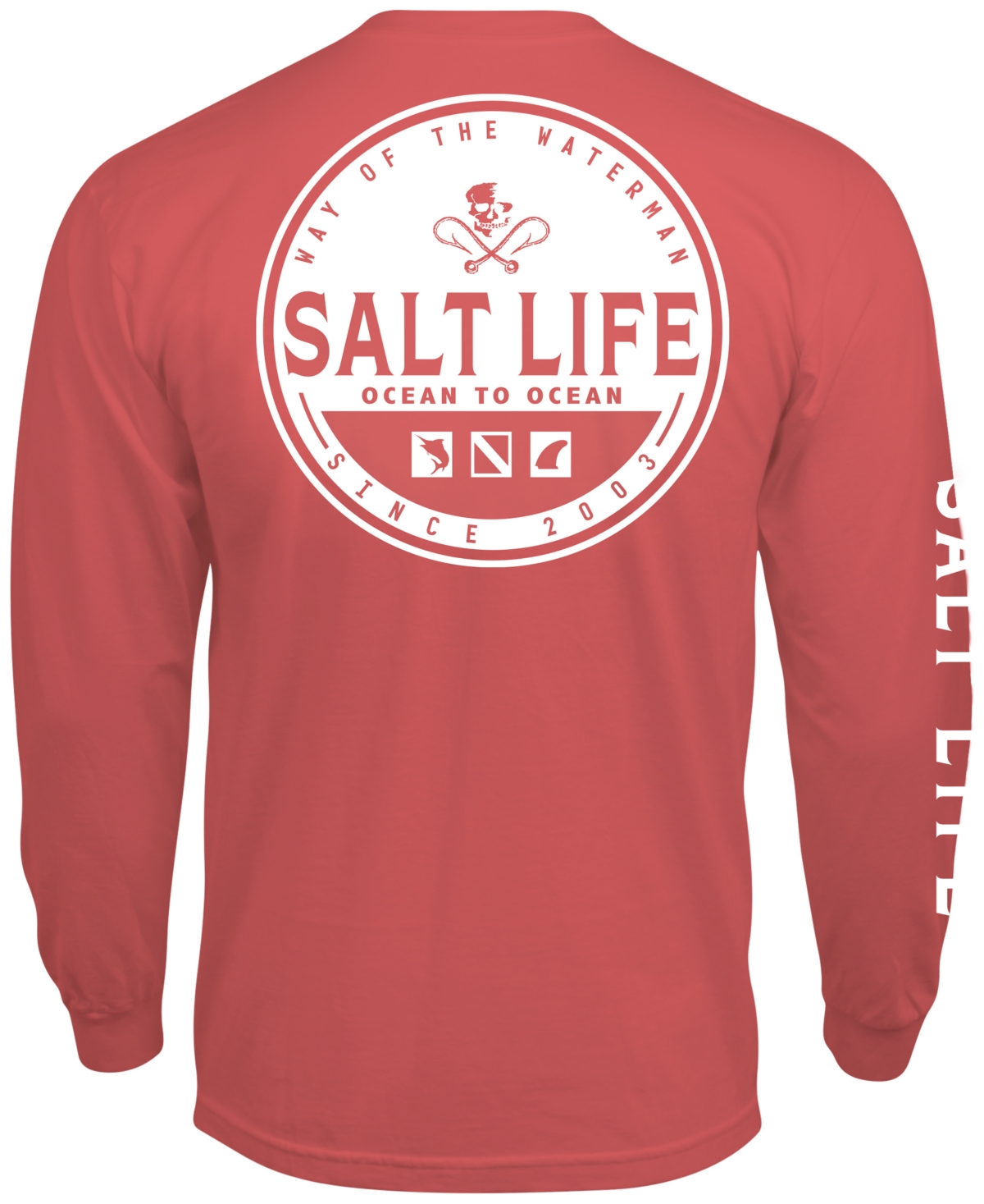 Salt Life Men's Ocean to Ocean Long-Sleeve T-Shirt