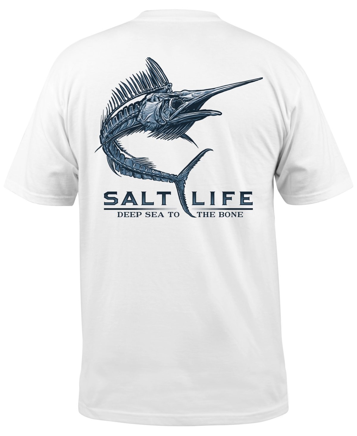Salt Life Men's Skelebonz T-shirt In White