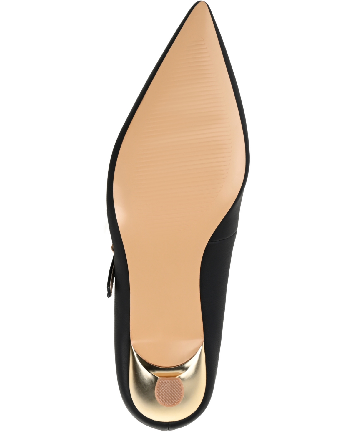 Journee Collection Women's Manza Pointed Toe Mary Jane Kitten Heel Pumps
