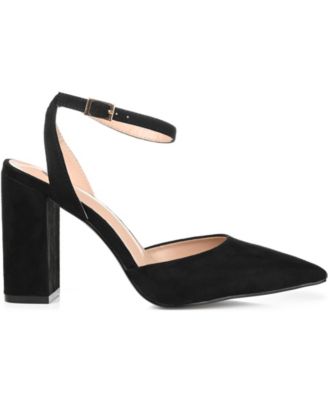 Women's Tyyra Ankle Strap Block Heel Pumps