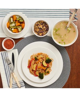 Tabletops Unlimited Inspiration by Denmark Fiore 42 Pc. Dinnerware Set, Service for 6, Exclusively at Macy’s