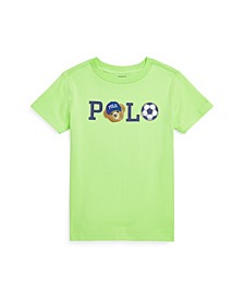 Big Boys Polo Bear Logo Short Sleeve T-shirt