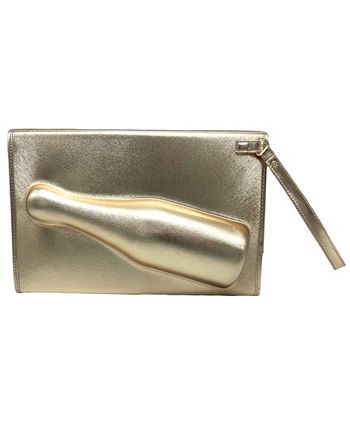 8 Oak Lane Wine Bottle Carrying Clutch Bag