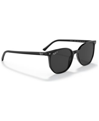 Unisex Elliot 54 Polarized Low Bridge Fit Sunglasses, RB2197F54-P