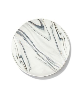 Faux Marble Coupe Dinnerware Set, 16 Piece