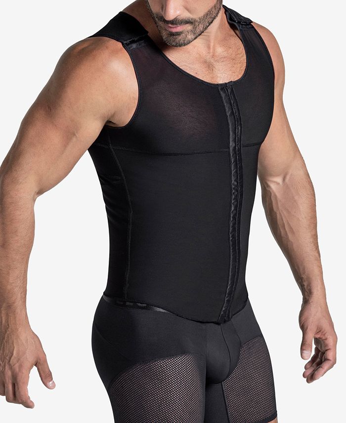 LEO Men's Firm Shaper Vest with Back Support - Macy's