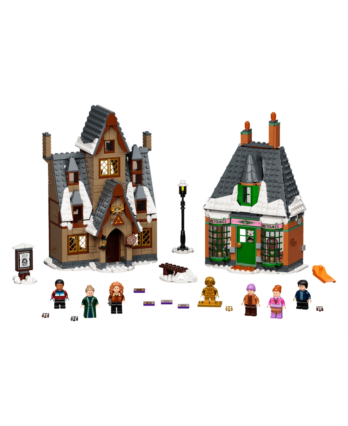 Lego Harry Potter 76388 Hogsmeade Village Visit 20th Anniversary Toy Building Set with Golden Ron Weasley Minifigure
