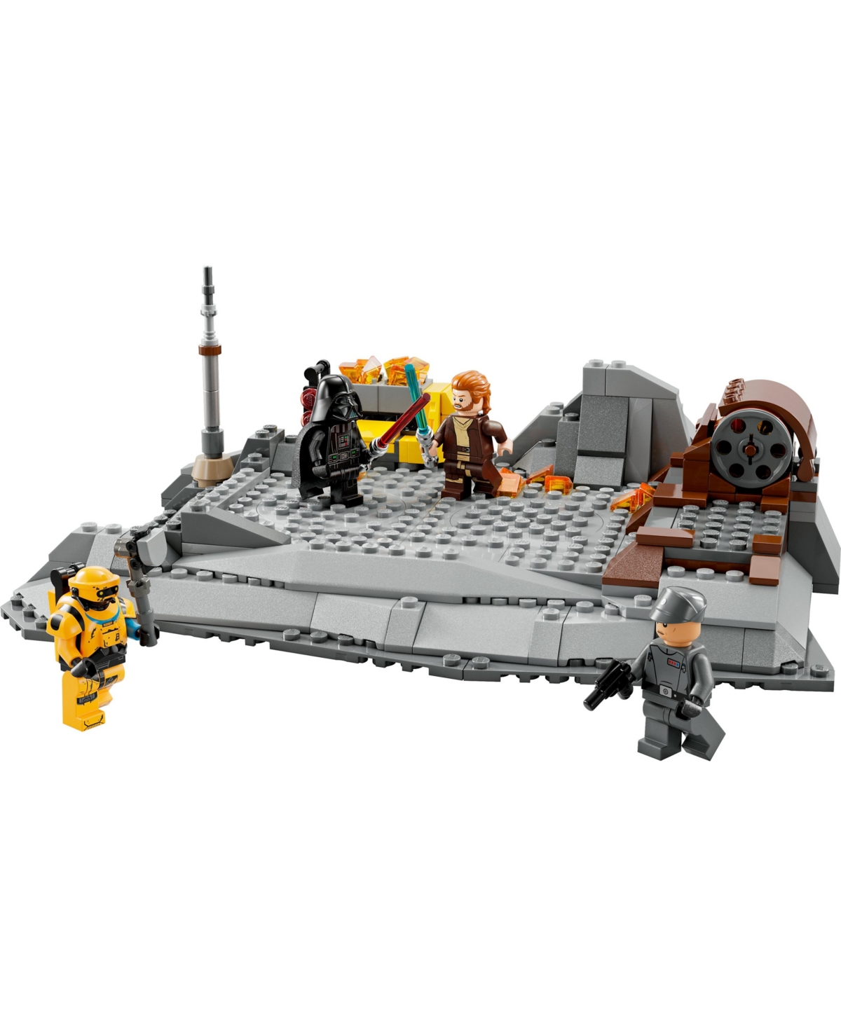 Shop Lego Star Wars Obi-wan Kenobi Vs. Darth Vader 75334 Building Set, 408 Pieces In Multicolor