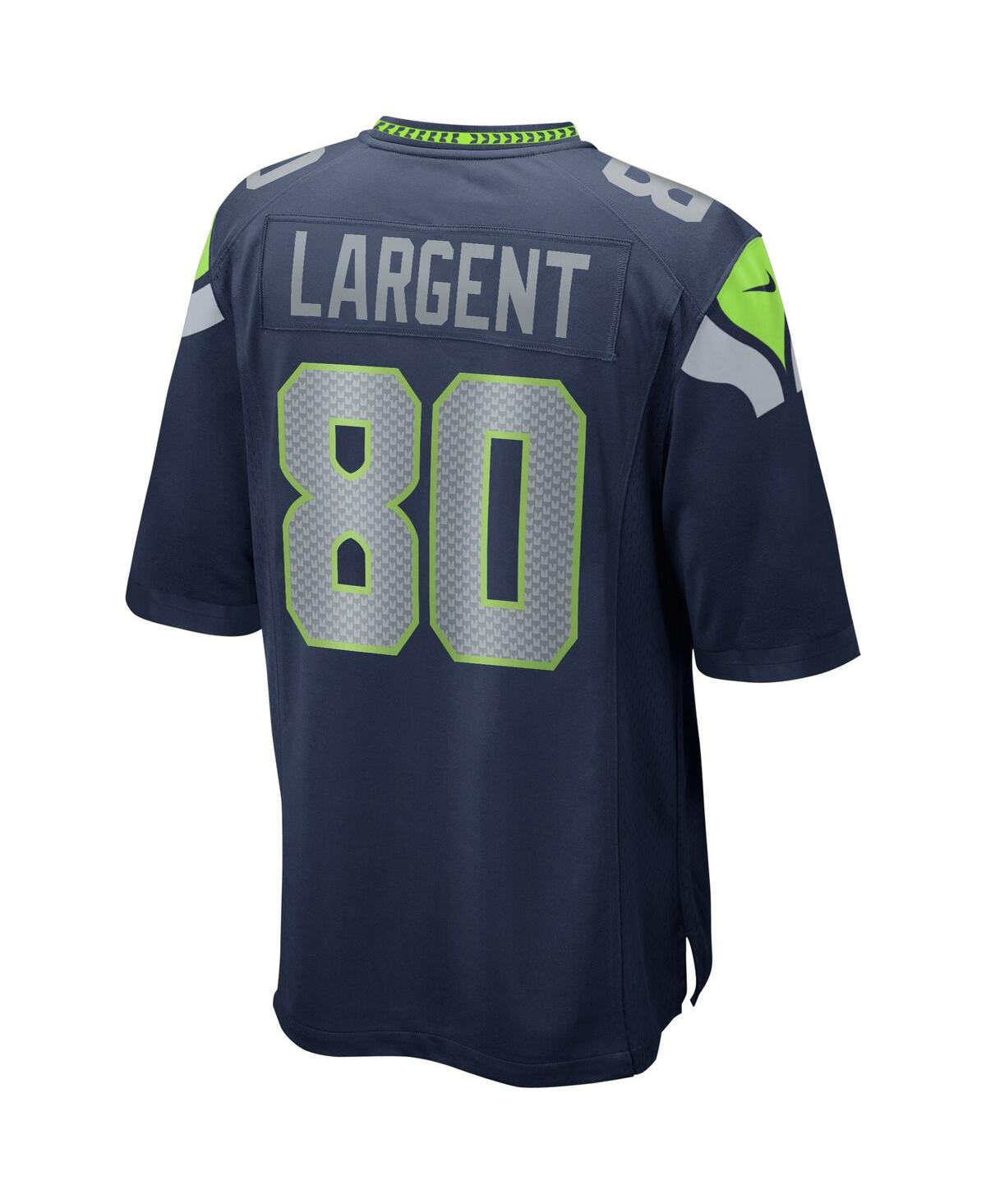 Men's Nike Steve Largent CollegeSeattle Seahawks Game Retired Player Jersey - Navy