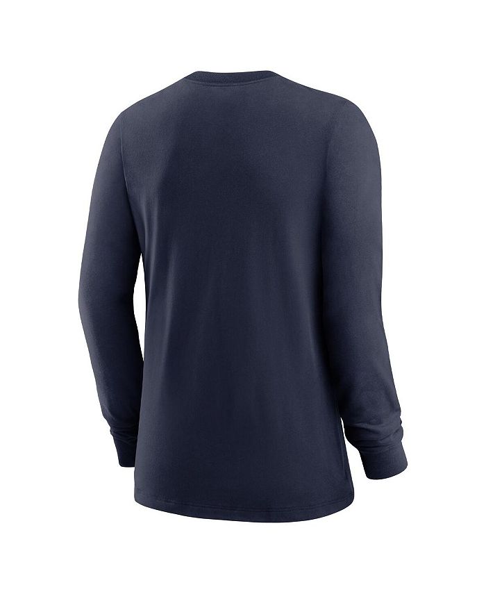 Nike Women's Navy Tennessee Titans Prime Split Long Sleeve T-shirt - Macy's