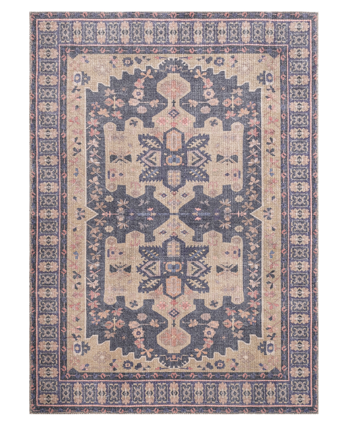 Kaleen Vera VER03 5' x 7'6in Area Rug - Purple
