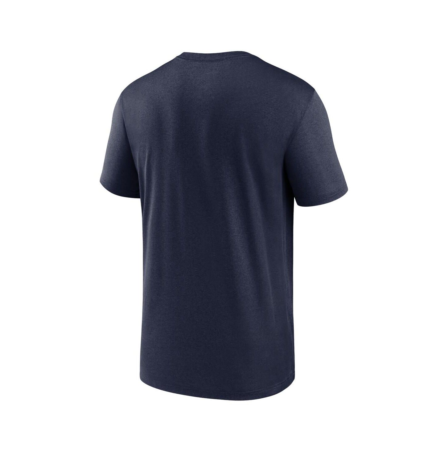 Мужская футболка Nike Navy Tennessee Titans Horizontal Lockup Legend — фото 4