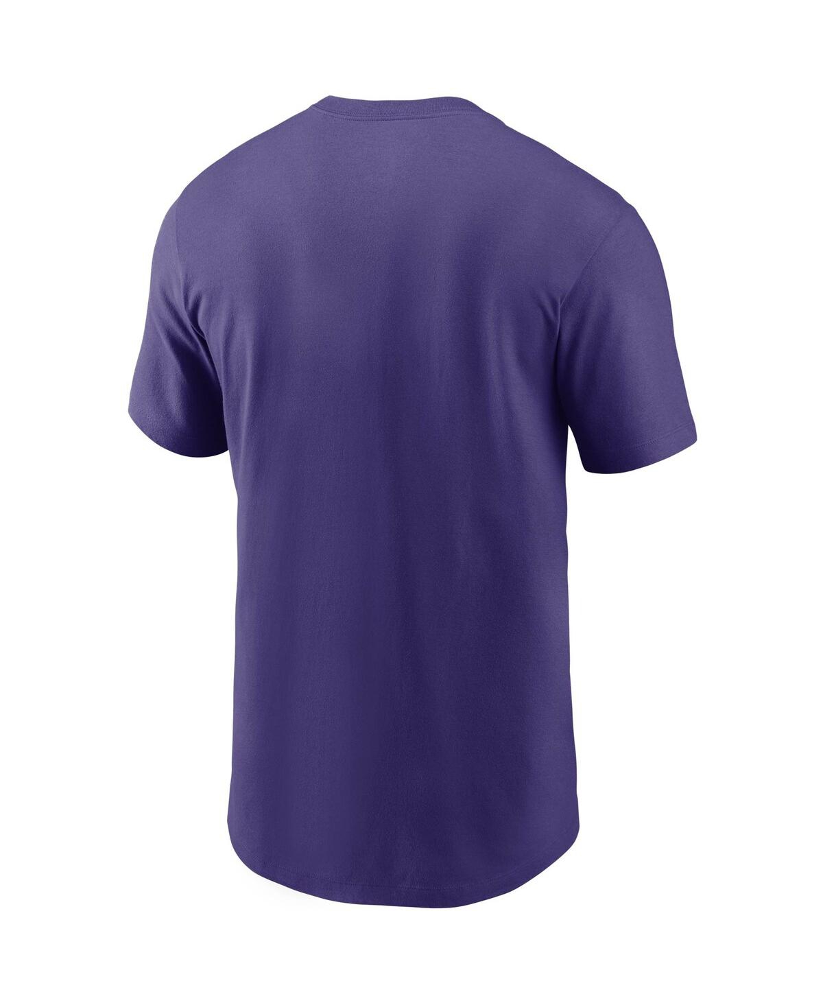 Men's NikeMinnesota Vikings Primary Logo T-shirt - Purple