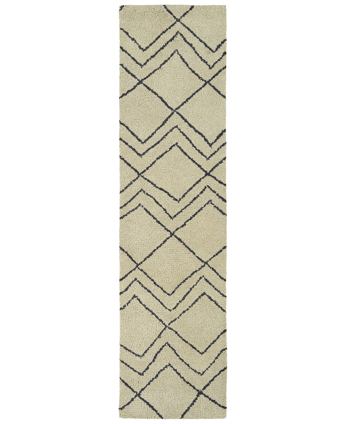 Kaleen Micha MCA99 2' x 8' Runner Area Rug - Ivory
