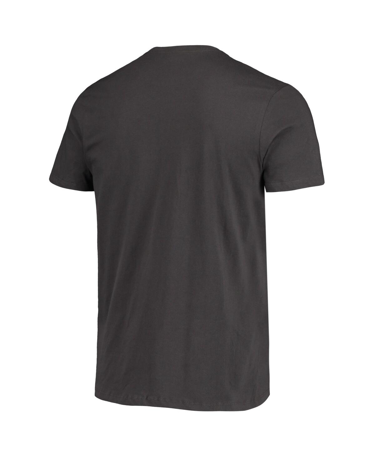 47 Brand Men's '47 Charcoal Las Vegas Raiders Dark Ops Super Rival T-shirt In Charcoal