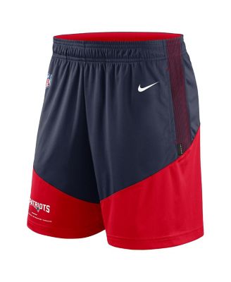 Men's Navy, Red New England Patriots Primary Lockup Performance Shorts