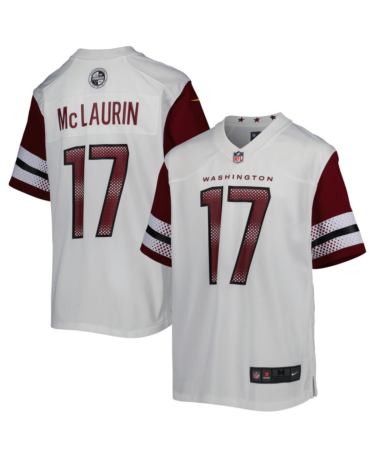 Boys Youth Nike Terry McLaurin White Washington Commanders Game Jersey