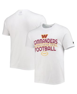 Men's White Washington Commanders Prime Time T-shirt