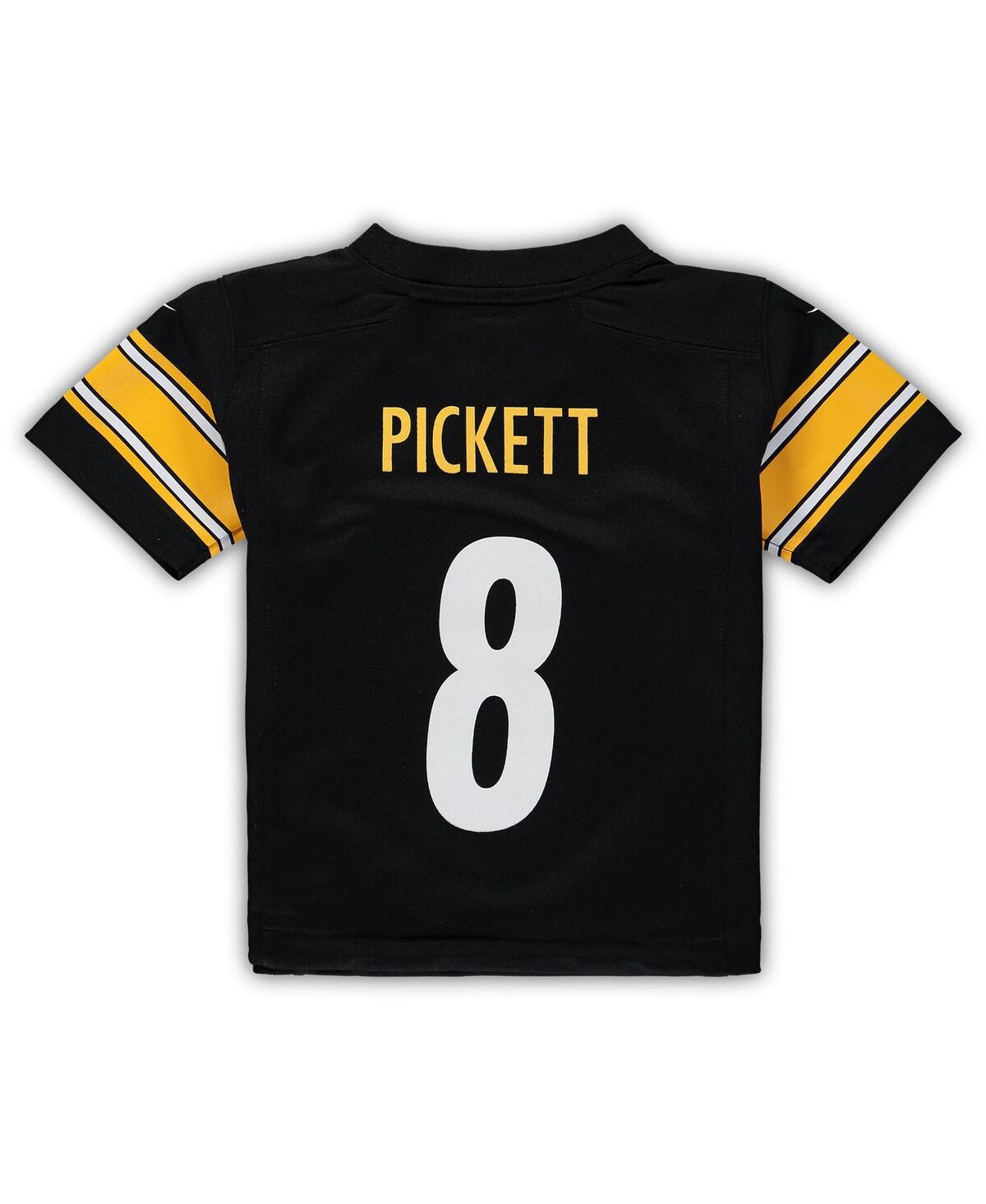 Boys and Girls Toddler Nike Kenny PickettPittsburgh Steelers Game Jersey - Black