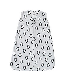 Baby Boys and Girls Plush Sleeveless Wearable Sleeping Bag Blanket