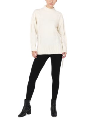 Ivory/Cream Tunic Sweaters for Women 
