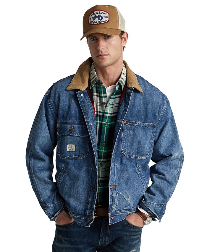 Polo Ralph Lauren Men's Polo Country Denim Jacket & Reviews - Coats &  Jackets - Men - Macy's