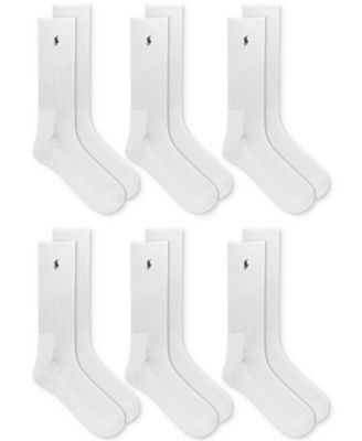Polo Ralph Lauren - Men's 6-Pk. Performance Sport Crew Socks
