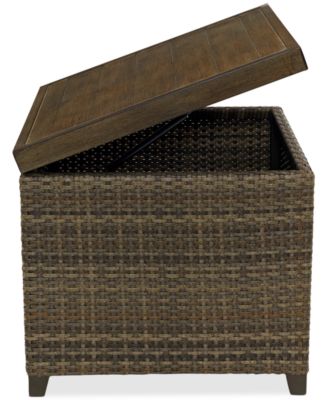 Agio CLOSEOUT! Leighton Outdoor Storage End Table