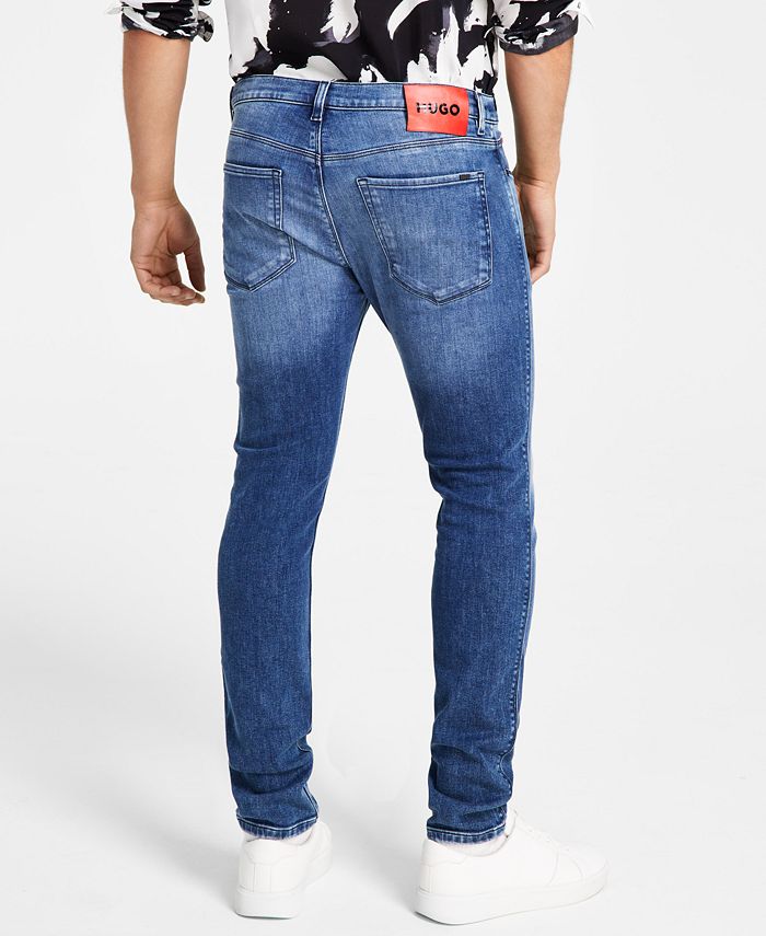HUGO Men's TaperedFit Stretch Jeans Macy's