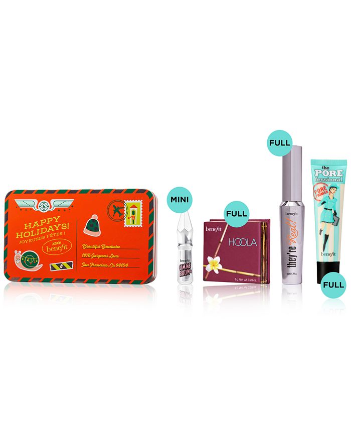 Benefit Cosmetics 4Pc. Totally Glam Telegram Makeup Value Set Macy's