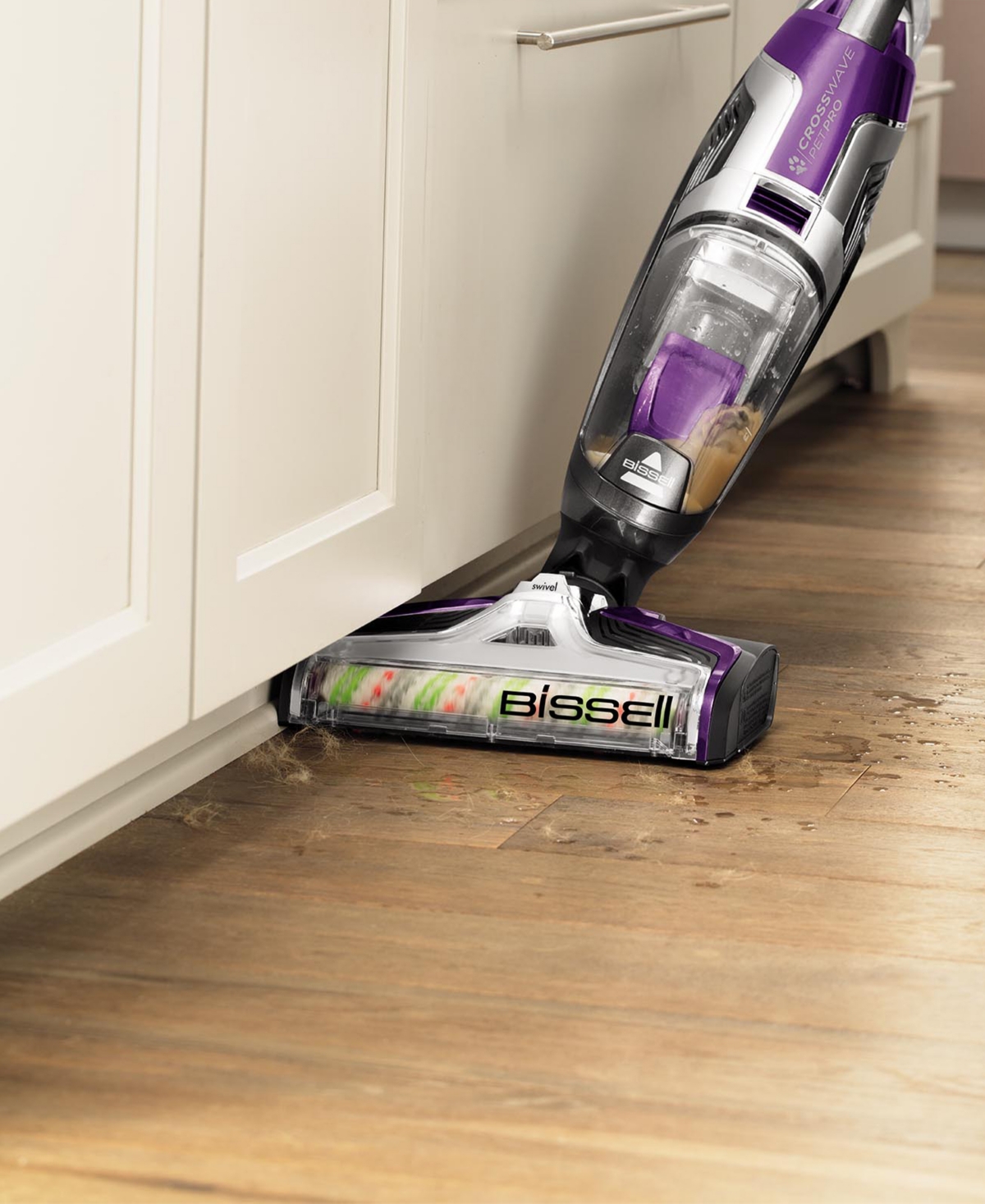 Shop Bissell Crosswave Pet Pro Multi-surface Wet Dry Vacuum In Purple