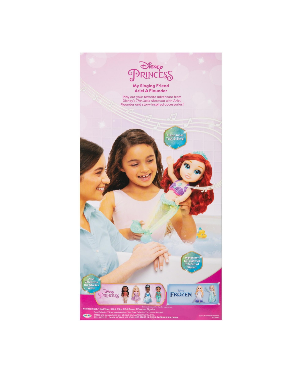 Disney Princess Ariel Singing Doll In Multicolor