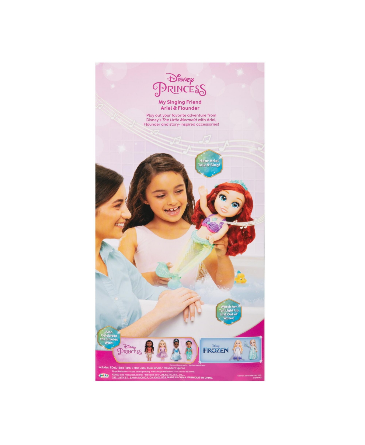 Shop Disney Princess Ariel Singing Doll In Multicolor