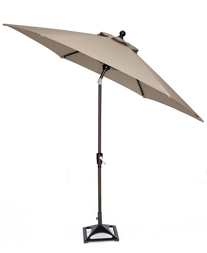 Agio Closeout! Stockholm Outdoor 9' Umbrella with Outdoor Fabric and