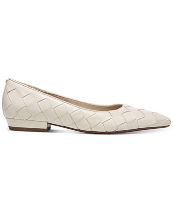 Sam Edelman Women's Joy Woven Pointed-Toe Flats - Macy's