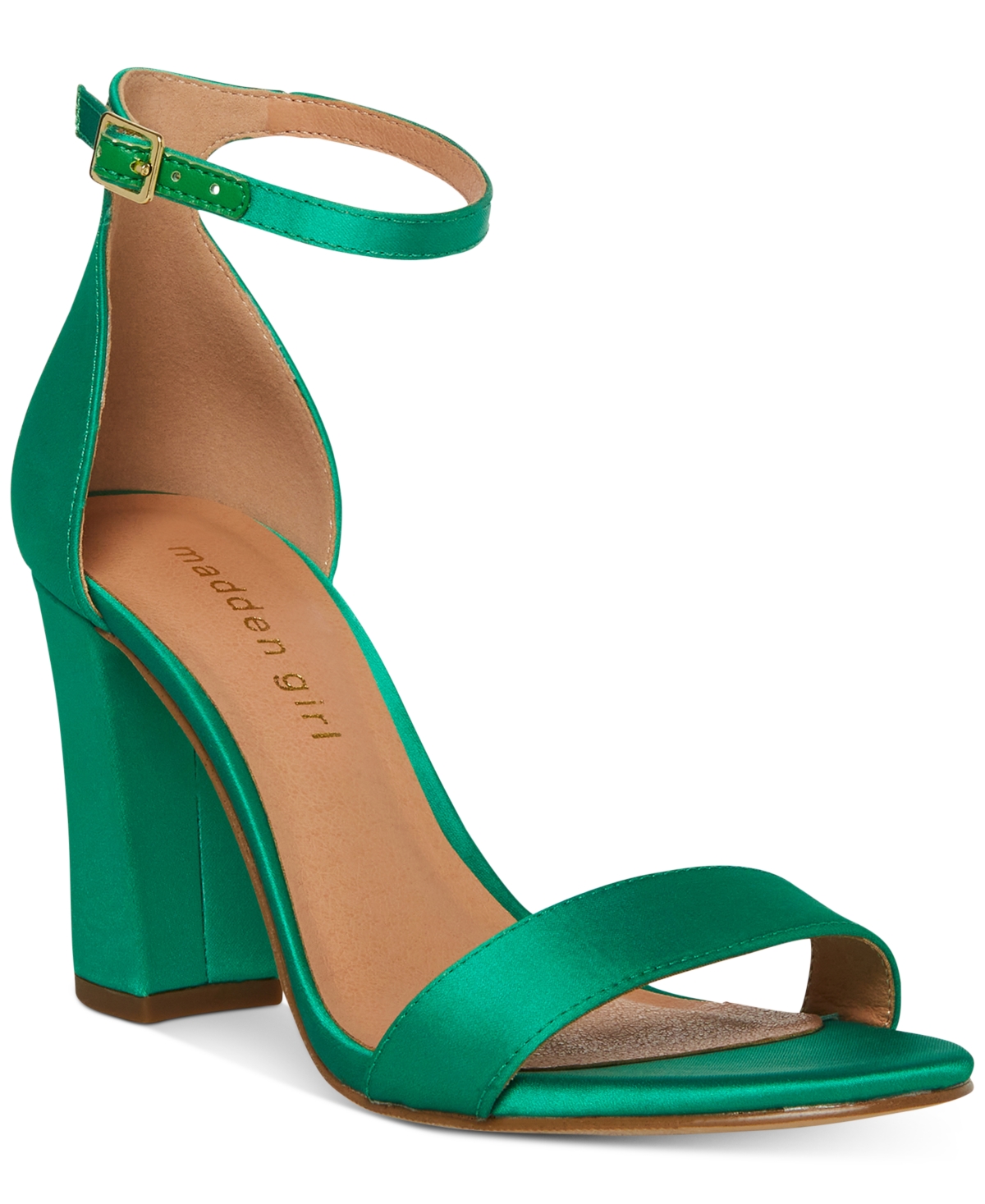 Madden Girl Bella Two Piece Block Heel Sandals Smart Closet