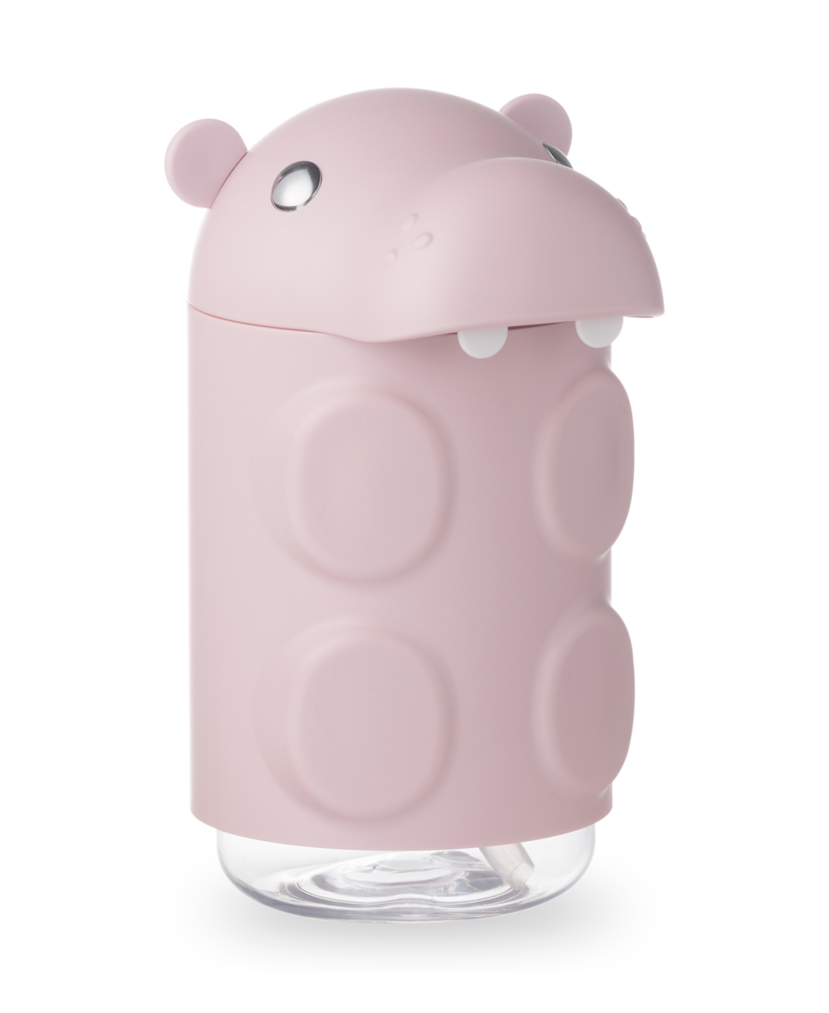 Everyday Solutions Soapbuds Hippo Soap Pump, 9 oz In Pink