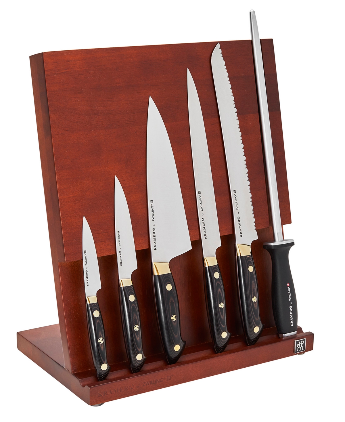 ZWILLING BOB KRAMER CARBON 2.0 KNIFE BLOCK SET, 7 PIECE 